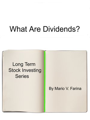 cover image of What Are Dividends